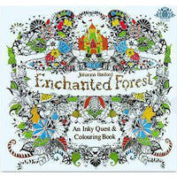 Coloriage anti stress forêt enchantée