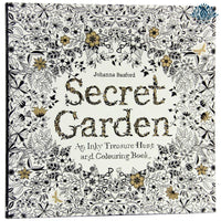Coloriage jardin secret anti stress