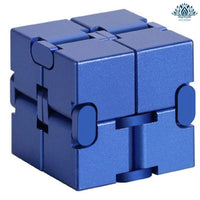 Infini Cube Fidget Toy Anti-Stress Flip Puzzle pour l'autisme Bureau soulagement Infini Cube Fidget Toy Anti-Stress Flip Puzzle pour l'autisme Bureau soulagement