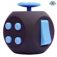Fidget cube bleu