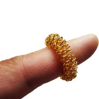 Bague Fidget Dorée