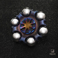 Hand Spinner Bleu Titane
