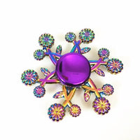 Hand Spinner Multicolore Floral