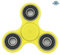 Hand spinner jaune