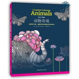 Livres de coloriages anti stress animaux et mandalas