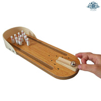 Mini bowling en bois