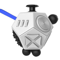 Fidget Cube Blanc 12 Faces