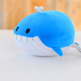 Baleine Kawaii Peluche Bleue.