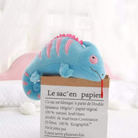 Peluche Caméléon Pastel Kawaii