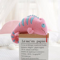 Peluche Caméléon Pastel Kawaii