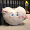 Peluche Coeur Kawaii Mignon }