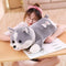 Peluche Corgi Kawaii 100 cm }