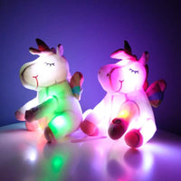 Peluche Licorne Kawaii Lumineuse