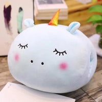 Oreiller Licorne Peluche Kawaii