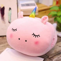 Oreiller Licorne Peluche Kawaii