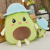 Peluche Avocat Kawaii Plage.