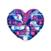Jouet anti stress Coeur Tie Dye