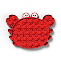 Pop It Crabe: Jouet Anti-Stress en Forme de Crabe
