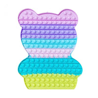 Ourson Pop It Géant - Détendez-vous et amusez-vous !