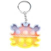 Porte-Clés Pop It Crabe