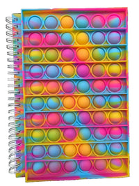 Carnet anti stress Pop It Push