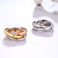 Bague Anti-Stress Intertwined Rings