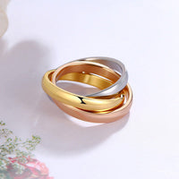 Bague Anti-Stress Intertwined Rings