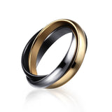 Bague Anti-Stress Intertwined Rings