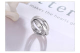 Bague Anti-Stress Intertwined Rings