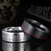 Bague Alphabet Zen