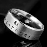 Bague Alphabet Zen