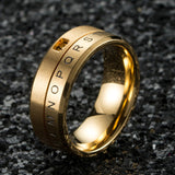 Bague Alphabet Zen