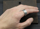 Bague Anti-Stress Chinoise Argent