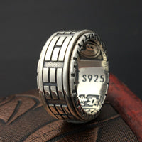 Bague Anti-Stress Chinoise Argent