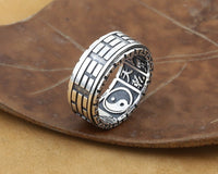 Bague Anti-Stress Feng Shui Argent