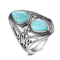 Bague Sérénité Argent Turquoise Femme