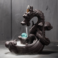 Porte Encens Dragon Japon
