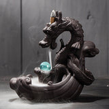 Porte Encens Dragon Japon