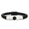 Bracelet Cuir Howlite Anti-Stress }