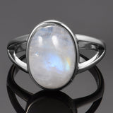 Bague Zen Pierre Lune Blanche