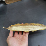 Porte Encens Feuille d'or Zen