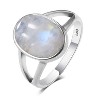 Bague Zen Pierre Lune Blanche