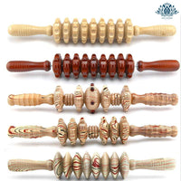 Rouleau de massage en bois