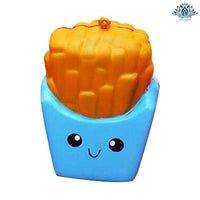 Squishie cornet de frite bleu